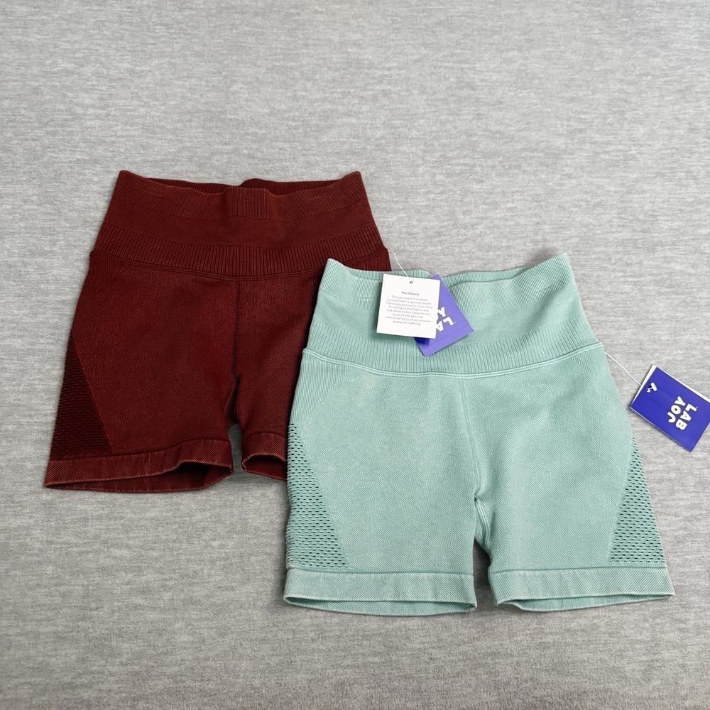 Joy Lab Green Brick Bike Shorts Lot Size Small Mesh Side Biker Target New Bundle